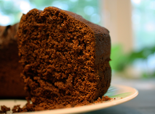 Bolo de Chocolate, simples, de liquidificador, com água