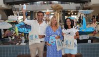 Exposição a Água e o Mar para mim, no mercado de Faro